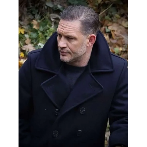 Harry Da Souza MobLand Black Wool Coat